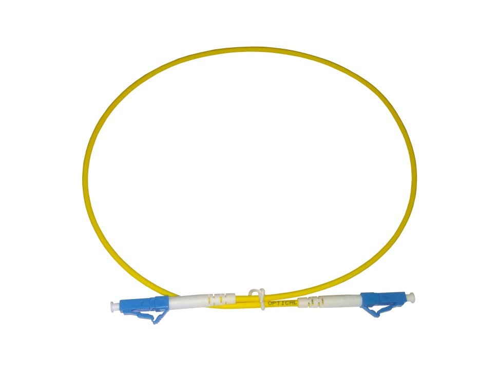 Патч-корд оптический соединительный LC-LC/UPC SM Simplex 3.0мм 9/125, LSZH 10 шт