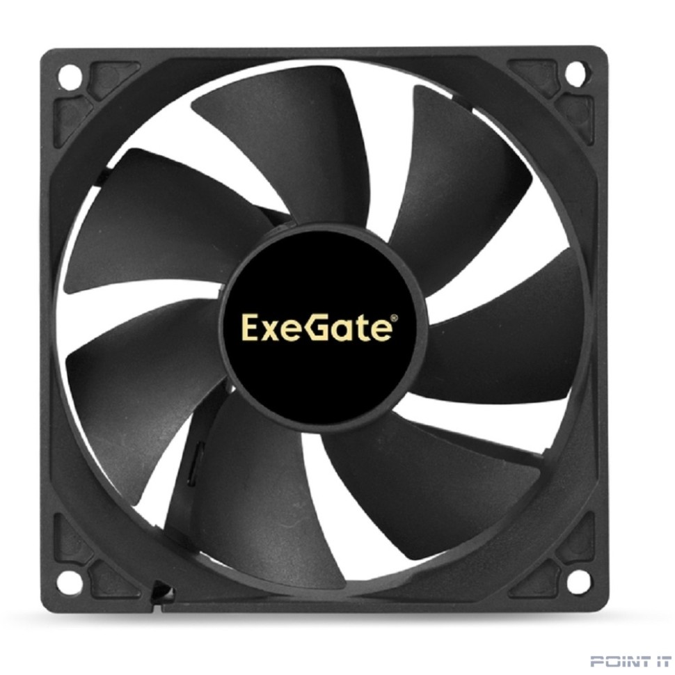 Exegate EX283383RUS Вентилятор ExeGate ExtraPower EP09225S3P, 92x92x25 мм, подшипник скольжения, 3pin, 2200RPM, 24dBA