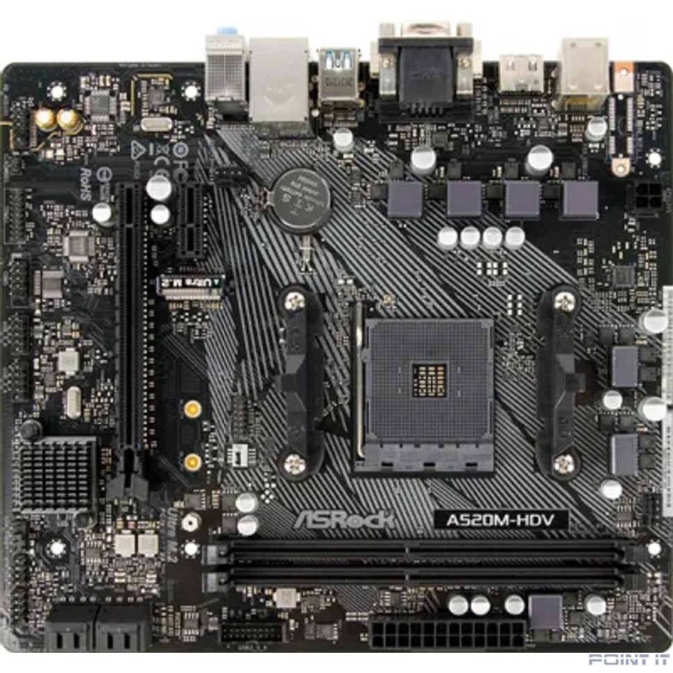 Asrock A520M-HDV {AMD A520 SAM4 MATX}