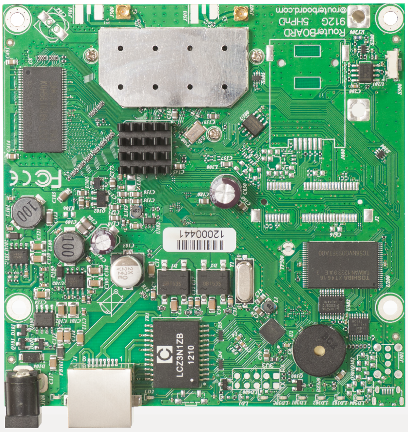 Беспроводной маршрутизатор без корпуса MikroTik RB911G-5HPnD
