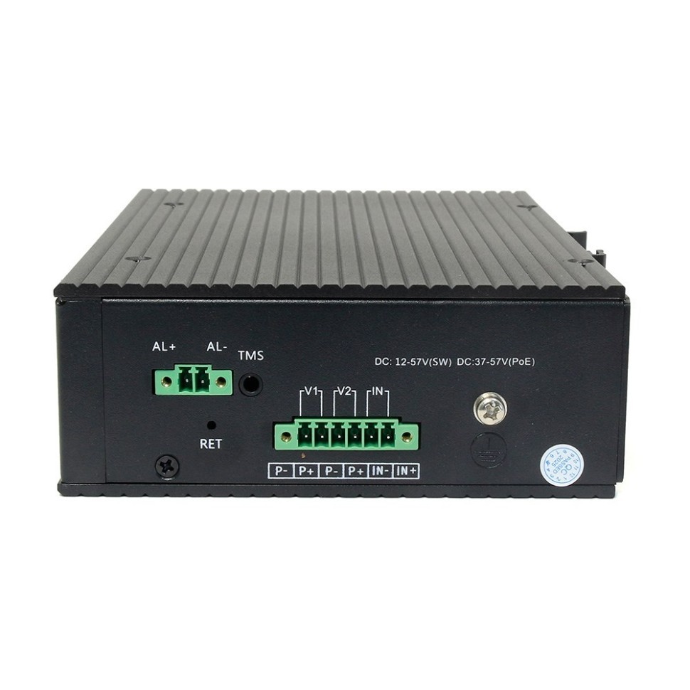 AN-SXGM12P8S - промышленный 12-портовый управляемый L2+ гигабитный коммутатор с HiPoE до 360Вт