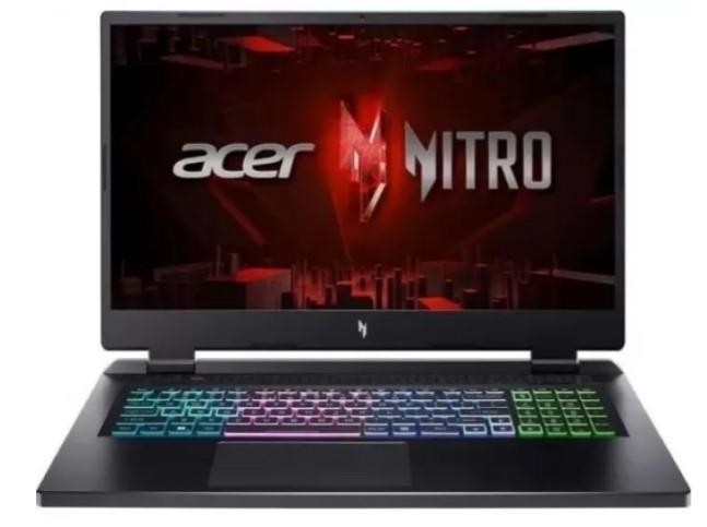 Ноутбук ACER Nitro 17" 2560x1440/AMD Ryzen 5 7535HS/RAM 16Гб/HDD 1Тб встроенная/ENG|RUS черный 2.1 кг NH.QL2CD.001