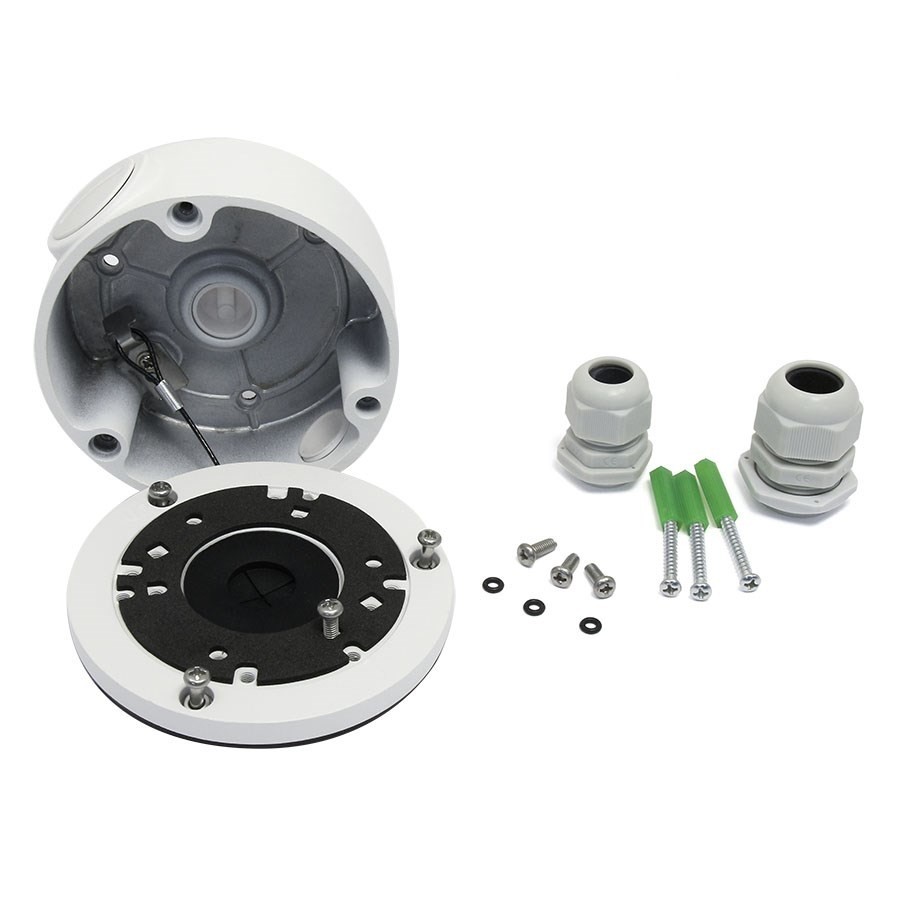 Уличная накладная распределительная коробка для видеокамер Amatek AV-BB2F 7000315