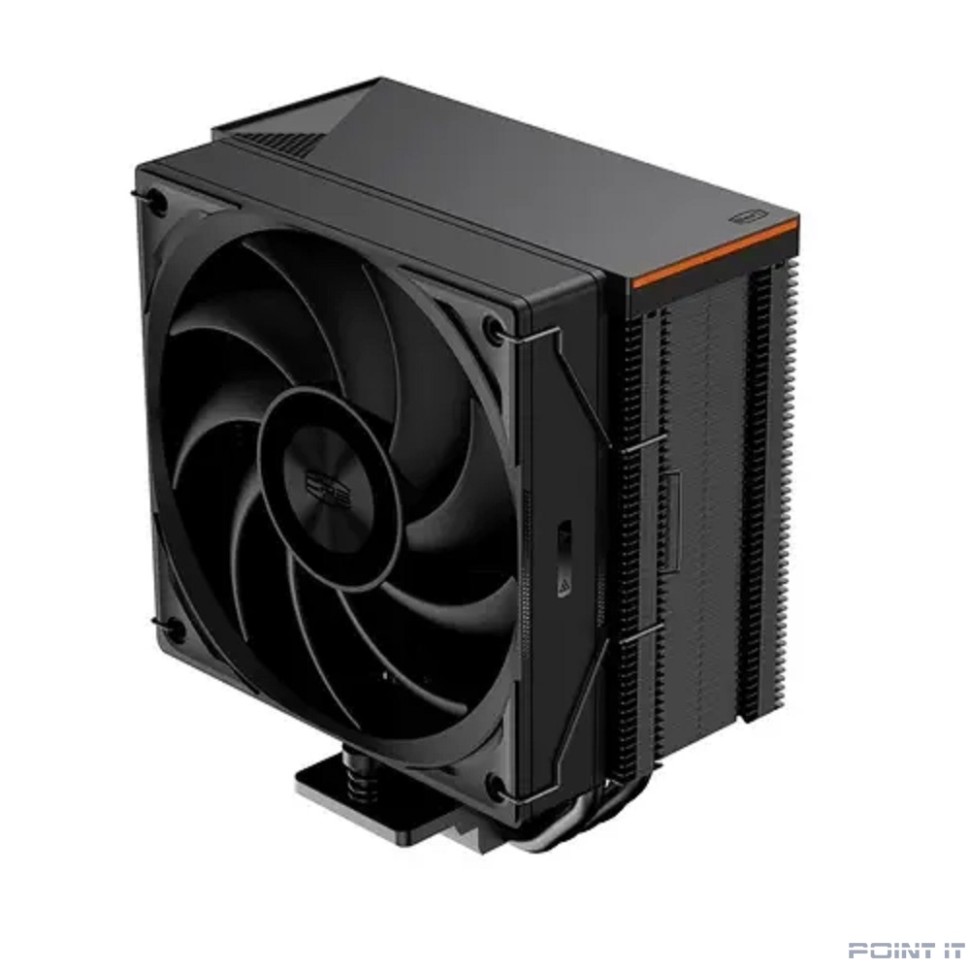Кулер для процессора/ PCCooler RZ400 V2 BK (230W, 4-pin PWM, 155mm, Al/Cu, 4x6mm, 1x120mm, 86.73CFM, 32dBA, 2200RPM, S: 1851/1700/1200/115X, AM5/AM4, black)