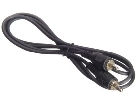 Шнур аудио-видео: 1RCA-1RCA ( длина 1.2 м, литой), NETKO Optima