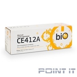 Bion CE412A Картридж для HP CLJ Pro300/Color M351/Pro400 Color/M451,  Yellow, 2600 стр.   [Бион]