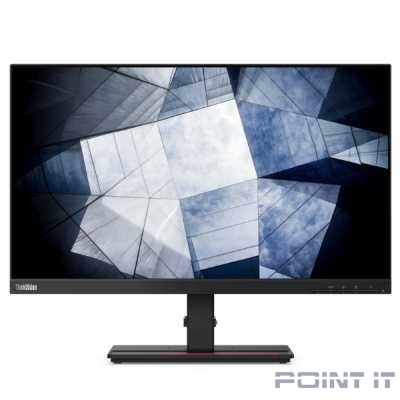 Монитор LCD Lenovo 23.8" ThinkVision P24h-2L черный {16:9 IPS 2560x1440@60Hz 178/178 4ms 300cd 1000:1 VESA HDMI DisplayPort 4xUSB3.1 USB-C RJ45 2x1W} [62B2GAT1EU]