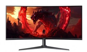 ЖК монитор ACER XZ342CU V3/34&quot; Cенсорный экран нет/VA/3440x1440 21:9/400/4000:1 Matte/1 мс/да/черный/9.1 кг UM.CX2EE.305