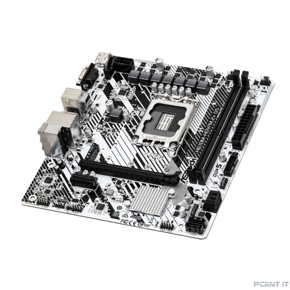 ASROCK H610M-HDV/M.2+ D5 {LGA 1700, Intel H610, mATX} RTL