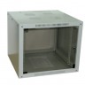 Шкаф настенный 6U серия NOP (600х600x370), разборный, серый