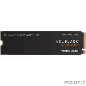 WD SSD Black SN850X, 2.0TB, M.2(22x80mm), NVMe, PCIe 4.0 x4, 3D TLC, WDS200T2X0E