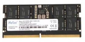 Модуль памяти для ноутбука SODIMM 16GB DDR5-4800 NTBSD5N48SP-16 NETAC