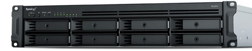 СХД стоечное исполнение 8BAY 2U NO HDD RS1221RP+ SYNOLOGY