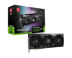 Видеокарта PCIE16 RTX4080 SUPER 16GB 4080 SUP 16G GAMING SLIM MSI