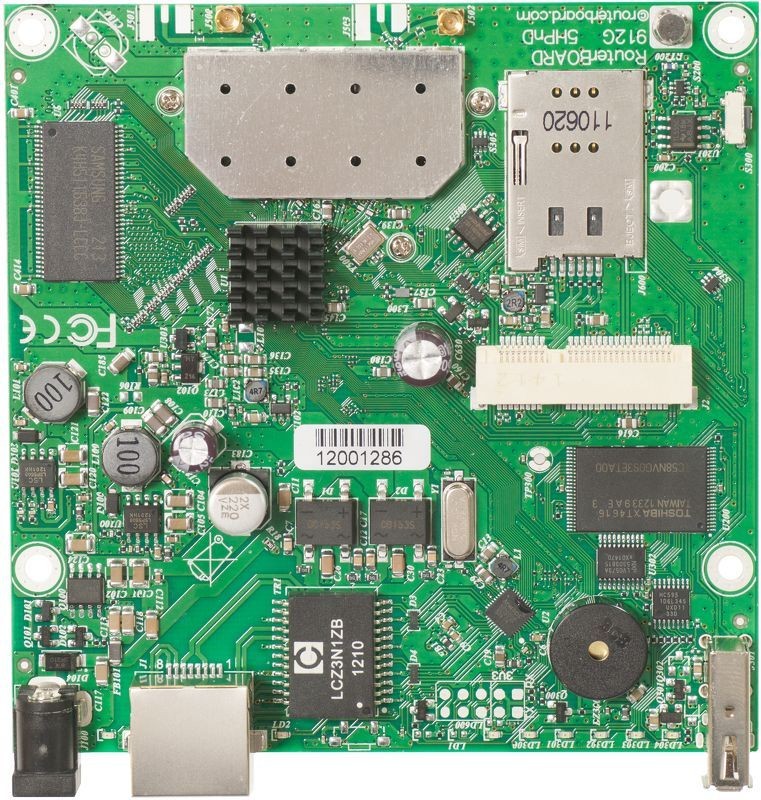 Беспроводной маршрутизатор без корпуса MikroTik RB912UAG-5HPnD