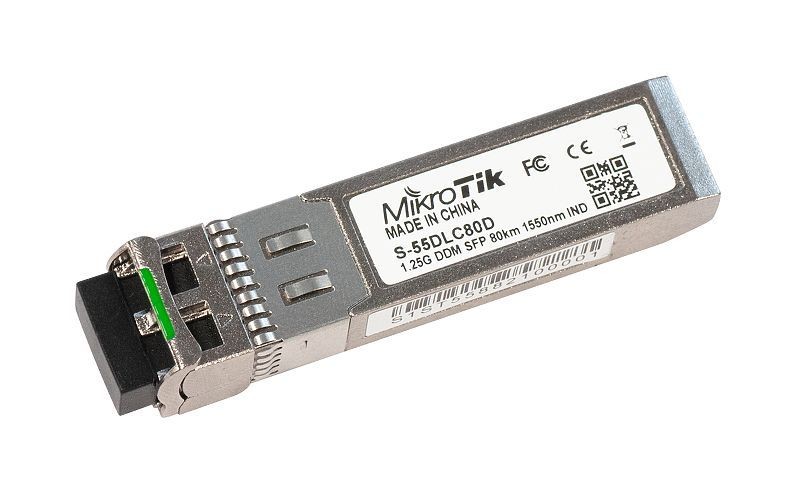 SFP модуль MikroTik S-55DLC80D