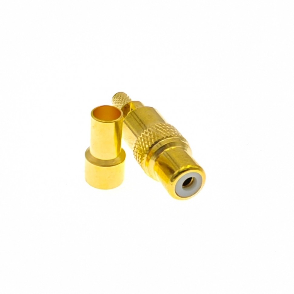 ВЧ-разъём RCA(female) обжимной под кабель RG-58