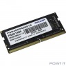 Модуль памяти для ноутбука SODIMM 8GB DDR4-2400 PSD48G240081S PATRIOT