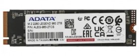 SSD жесткий диск M.2 2280 2TB ALEG-960-2TCS ADATA