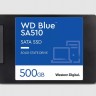 SSD жесткий диск SATA2.5" 500GB BLUE SA510 WDS500G3B0A WDC