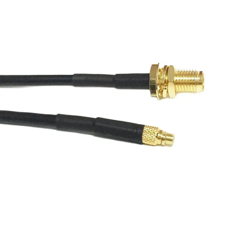 Адаптер для модема (пигтейл) MMCX(male)-SMA(female) кабель RF1.13 15см.