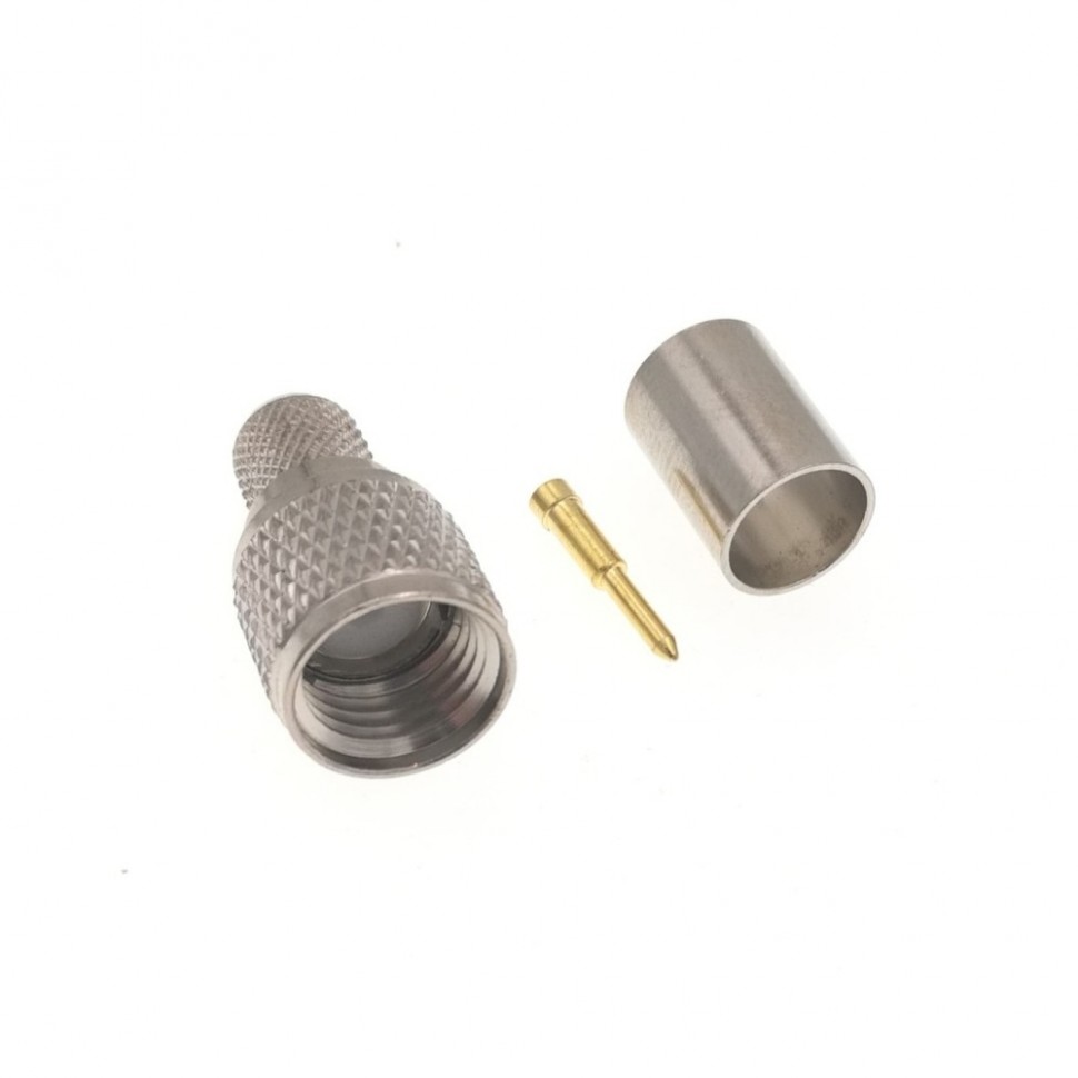 ВЧ-разъём mini UHF(male) обжимной под кабель 5D-FB
