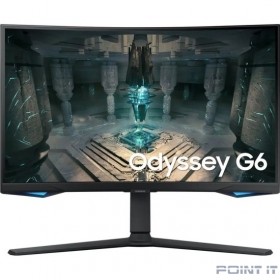 Монитор LCD Samsung 27&quot; S27BG650EI Odyssey G6 черный {IPS 2560x1440 165Hz 1ms 350cd 1000:1 HDMI2.0 DisplayPort1.2}[ls27bg650eixci]