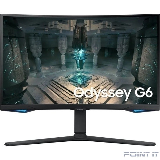 Монитор LCD Samsung 27" S27BG650EI Odyssey G6 черный {IPS 2560x1440 165Hz 1ms 350cd 1000:1 HDMI2.0 DisplayPort1.2}[ls27bg650eixci]