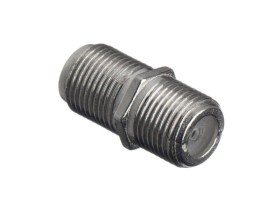 Переходник гнездо F-гнездо F (цинк) (F120-46), NETKO Optima 20 шт