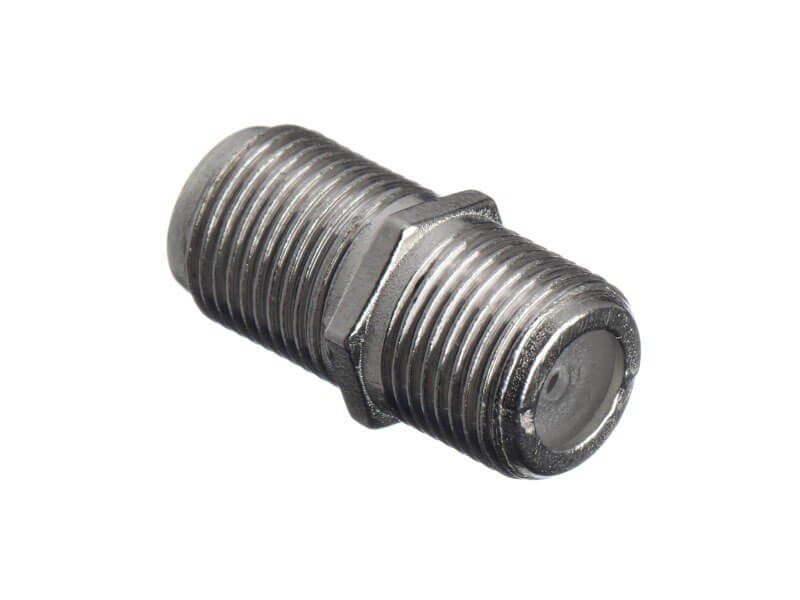 Переходник гнездо F-гнездо F (цинк) (F120-46), NETKO Optima 20 шт