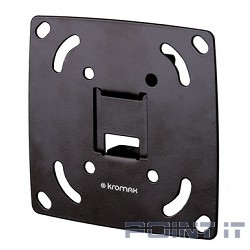 Kromax OPTIMA-100 black {Кронштейн для LED/LCD телевизоров 10&quot;-28&quot;, max 25 кг, настенный, 0 ст свободы, 23.5 мм, max VESA 100x100 мм}