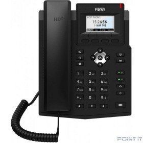 Телефон IP Fanvil X3S Lite черный