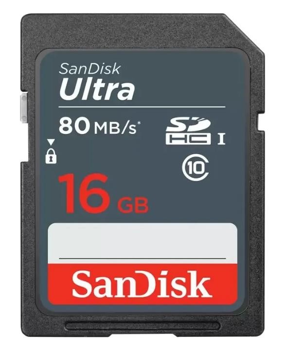 Карта памяти SDHC 16GB UHS-I SDSDUNS-016G-GN3IN SANDISK