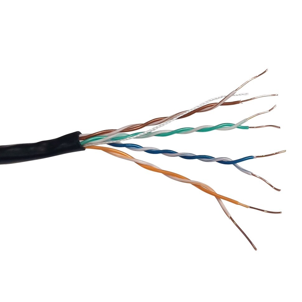 Кабель U/UTP Cat 5е PE 4х2х0,52 20м