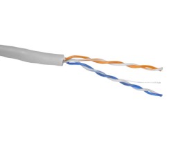 Кабель Skynet Light UTP2 cat.5е, одножильный, Cu, серый 20м