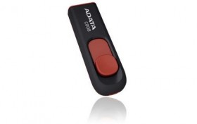 Флэш-накопитель USB2 64GB BLACK/RED AC008-64G-RKD ADATA