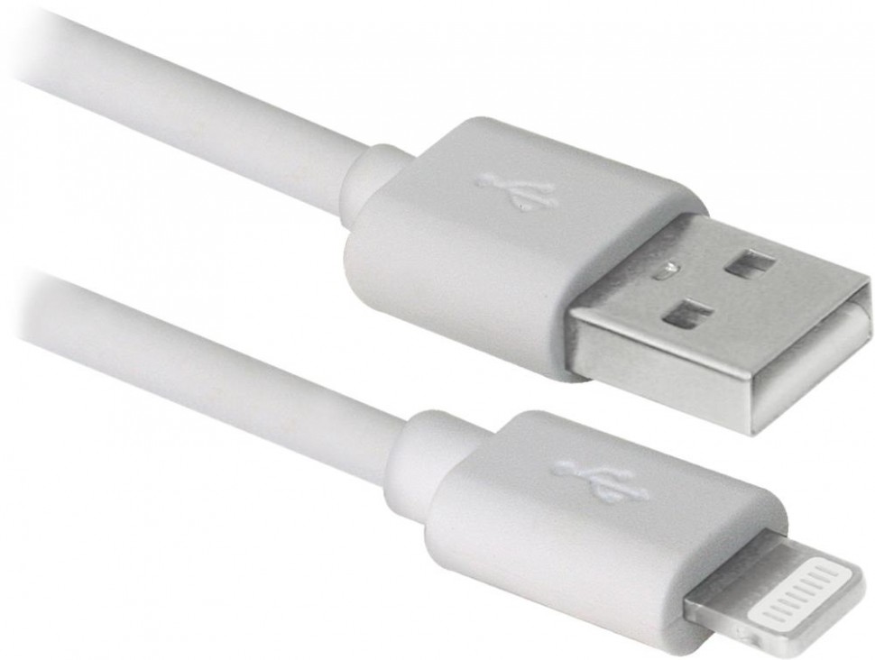 Кабель LIGHTNING/USB2 1M ACH01-03B 87479 DEFENDER