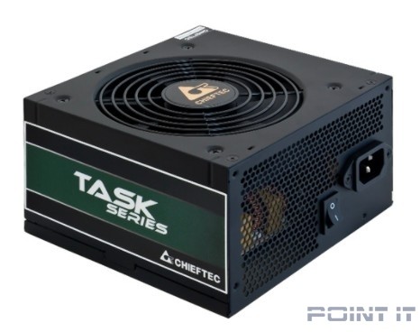 Блок питания Chieftec Task TPS-600S (ATX 2.3, 600W, 80 PLUS BRONZE, Active PFC, 120mm fan) Retail
