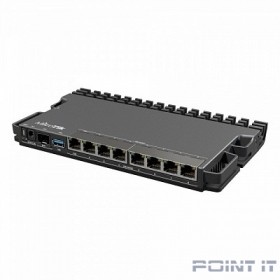 MikroTik RB5009UPr+S+IN Маршрутизатор CPU ARM64, 4 ядра 350-1400MHZ, 1GB RAM, 7*1Gbit RJ45, 1*2.5gbit RJ45, PoE out 1-7port