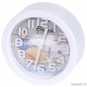 Perfeo Quartz часы-будильник "PF-TC-013", круглые диам. 10,5 см, ракушка