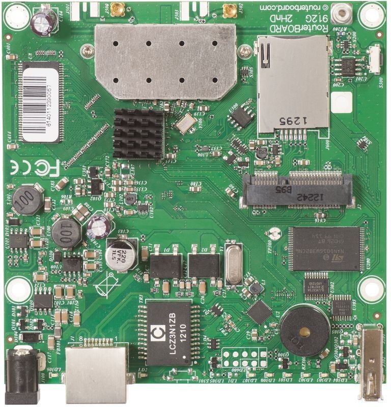 Беспроводной маршрутизатор без корпуса MikroTik RB912UAG-2HPnD