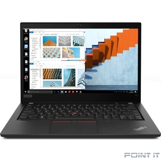 Ноутбук Lenovo ThinkPad T14 G2 [20W1SG6M00] (КЛАВ.РУС.ГРАВ.) Black 14" {FHD i5-1135G7/16Gb/512Gb SSD/W11Pro}