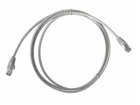 Патч-корд UTP4 cat.5e, литой коннектор, серый, LSZH, NETKO Expert CKC