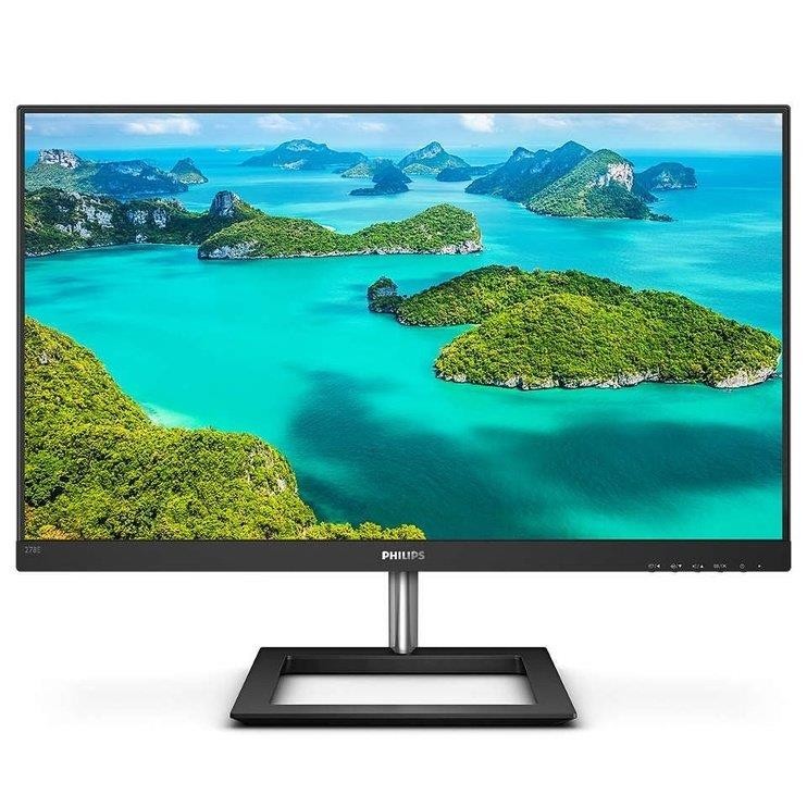 ЖК монитор PHILIPS E line 27" 4K Panel IPS 3840x2160 16:9 60 Hz 4 мс Колонки Наклон 278E1A