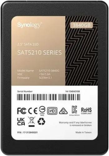 SSD жесткий диск SATA 2.5" 3.84TB 6GB/S SAT5210-3840G SYNOLOGY