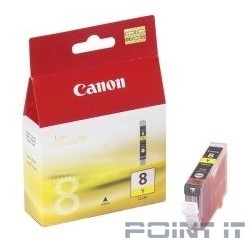 Canon CLI-8Y 0623B024 Картридж для Canon 4200/5200/MP500/MP800, Желтый, 490стр.