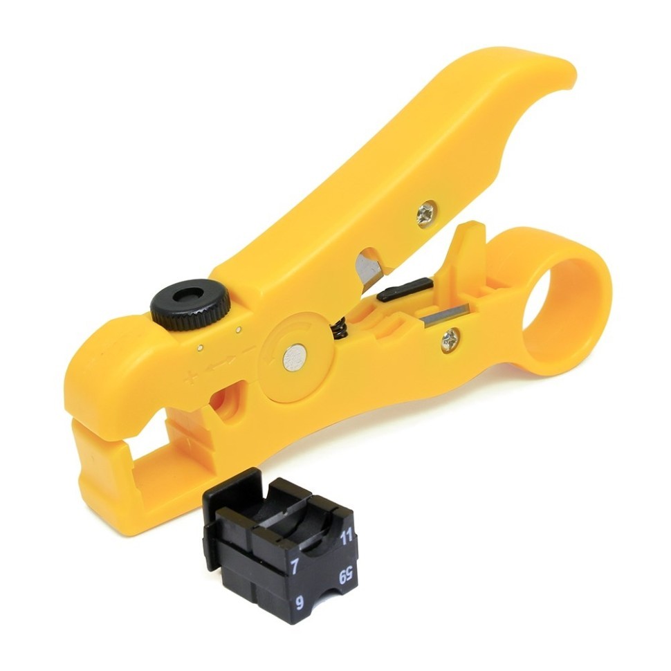 AT-352 - универсальный инструмент (стриппер) для зачистки кабеля