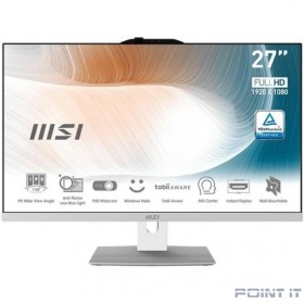MSI Modern AM272P 12M [9S6-AF8212-492] White  27&quot; {FHD i5 1240P/16Gb/512Gb SSD/ noOS/WirelessKB&amp;mouse Eng/Rus}