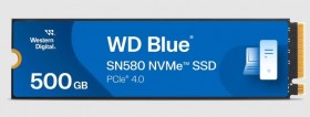 SSD жесткий диск M.2 2280 500GB BLUE SN580 WDS500G3B0E WDC