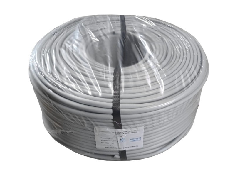 Кабель FTP10 cat.5e, , 24AWG, для внутренних работ, серый 5м